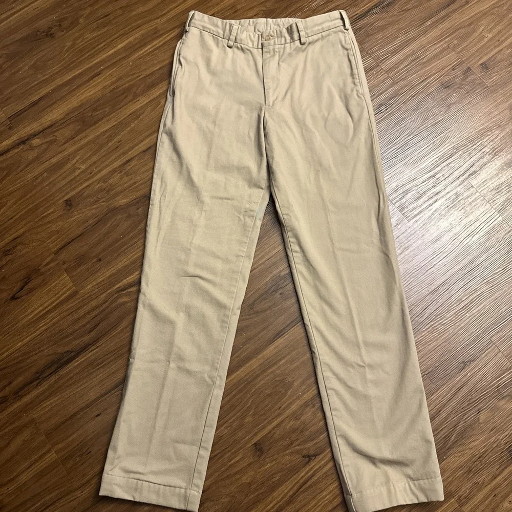 Bills Khakis Mens M2L Classic Fit Twill Pant Flannel Lined Hemmed W33 (33x34)